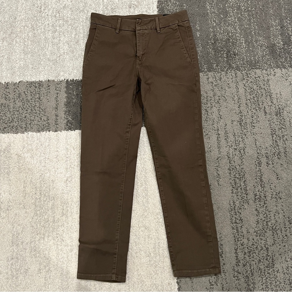 Vince Women's Pants Olive DK Willow Wash Skinny Stretch Jeans Size 25